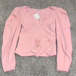 Elegant Pink Women's Top